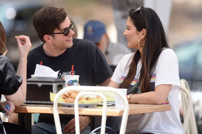 John Mulaney & Olivia Munn Enjoy A Lunch Date