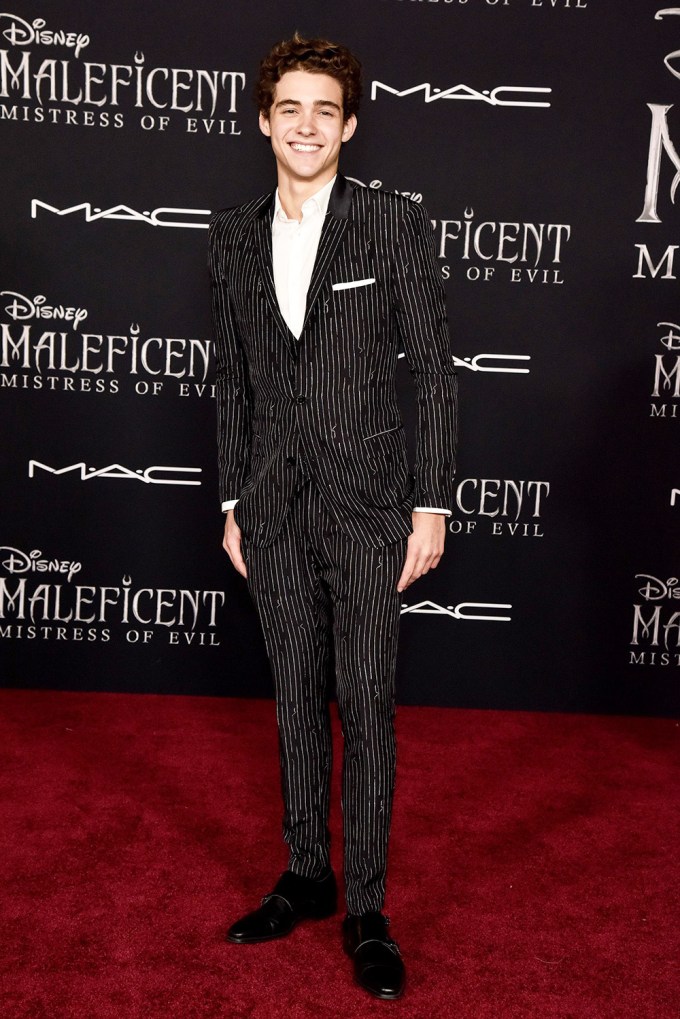 Joshua Bassett attends Maleficent: Mistress of Evil premiere
