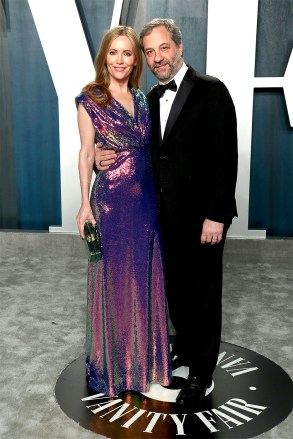 Leslie Mann and Judd Apatow
Vanity Fair Oscar Party, Arrivals, Los Angeles, USA - 09 Feb 2020