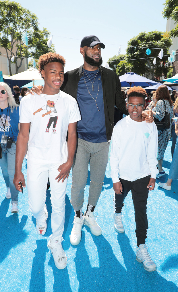 LeBron James Reacts to Son Bronny's 'Sports Illustrated' Cover