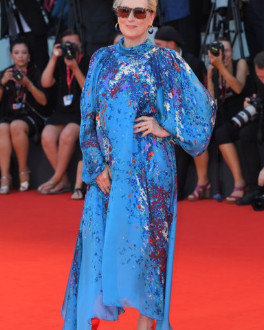 Meryl Streep
'The Laundromat' premiere, 76th Venice Film Festival, Italy - 01 Sep 2019
Wearing Givenchy Same Outfit as catwalk model *10128938af