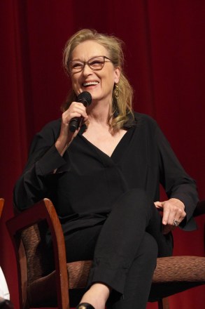 EXCLUSIVE
Mandatory Credit: Photo by Eric Charbonneau/Shutterstock (10454988ad)
Exclusive - Meryl Streep
Exclusive - 'Little Women' special film screening, Los Angeles, USA - 23 Oct 2019