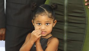 Travis Scott, Kylie Jenner, Stormi Webster