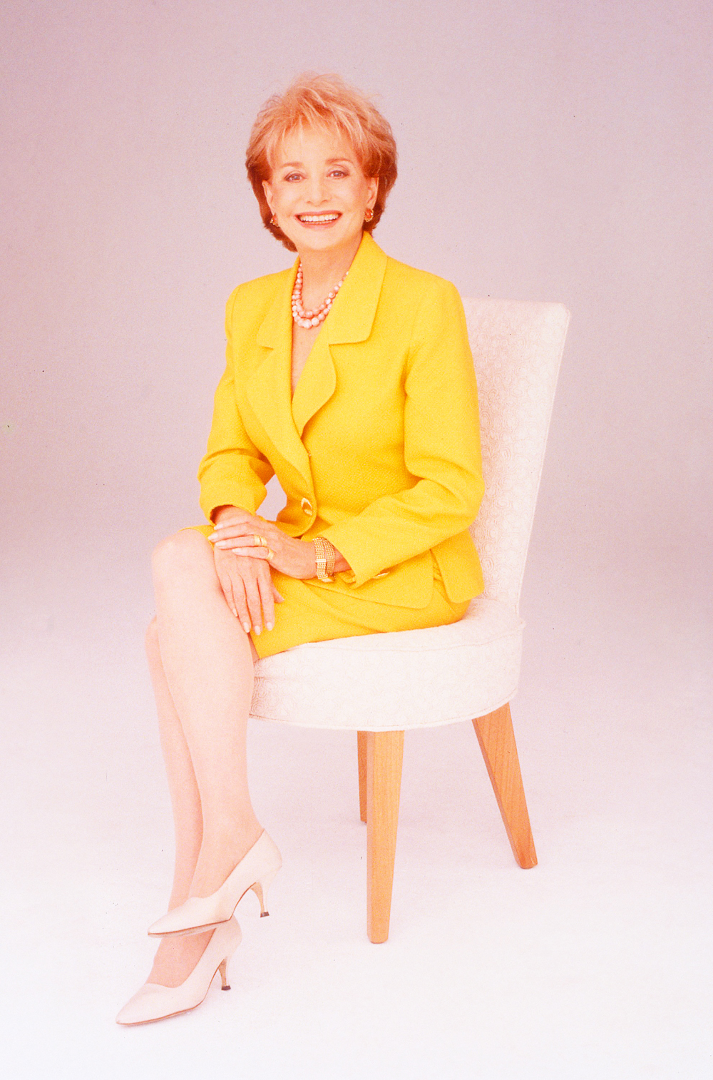 THE VIEW，Barbara Walters，1997-。照片：Andrew Eccles / © ABC / 礼貌：Everett Collection