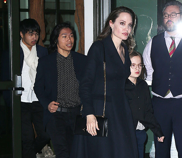 Angelina Jolie Reportedly Introduced Pax & Knox To Jonny Lee Miller –  Hollywood Life