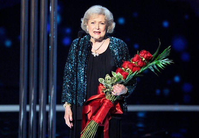 Betty White at the People’s Choice Awards (2015)