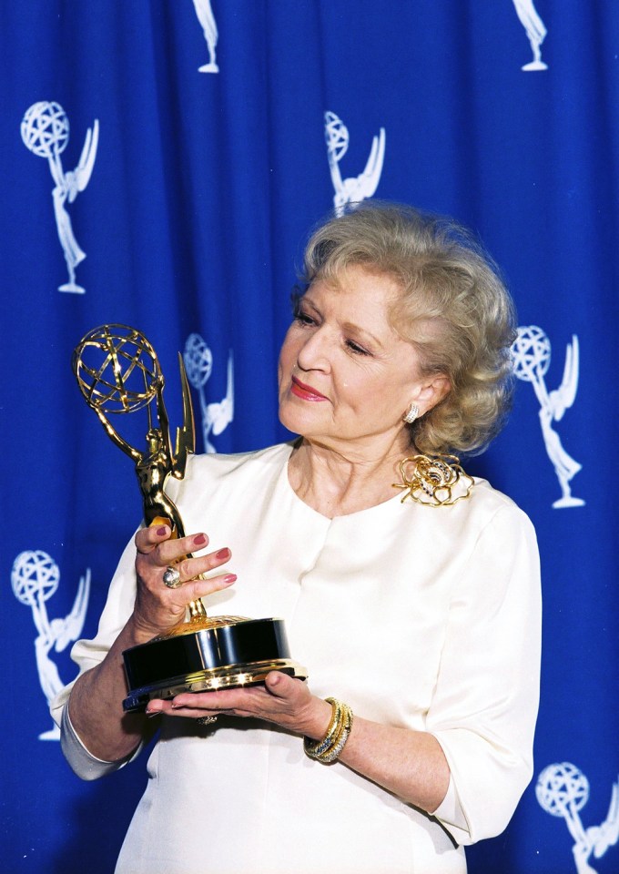 Betty White At The 1996 Emmy Awards