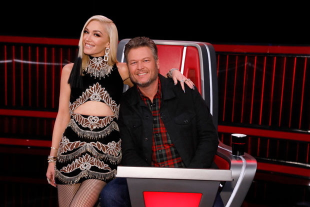   Blake Shelton Gwen Stefani forholdsintervju