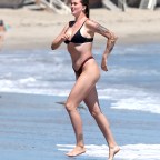 Ireland Baldwin At The Beach With Friends
