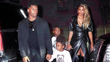 Ciara with her family