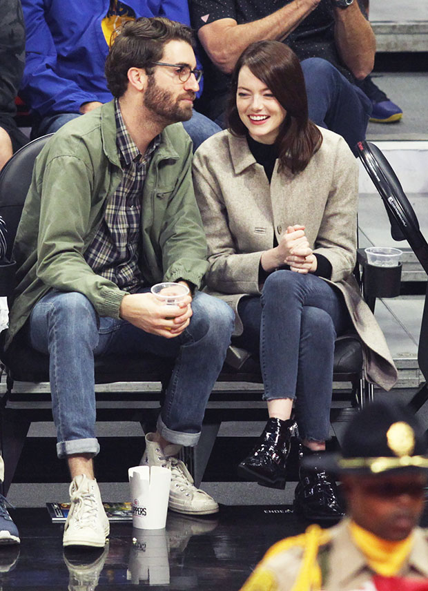 Emma Stone & Dave McCary Seen At Baseball Game After Having 1st