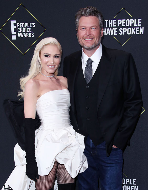 Blake Shelton and Gwen Stefani 