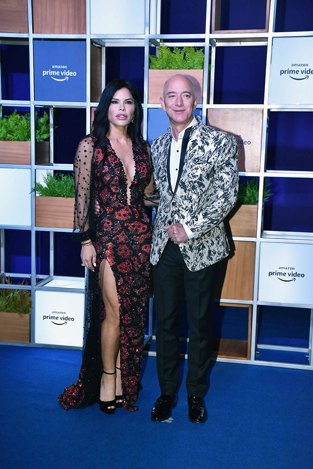 Jeff Bezos and Lauren Sanchez