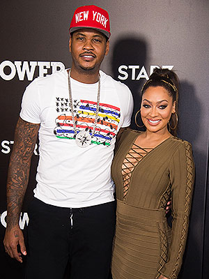 la la and carmelo anthony