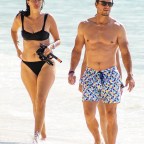 *EXCLUSIVE* Mark Wahlberg and his family are seen enjoying a beach day at the Sandy Lane Hotel in Barbados