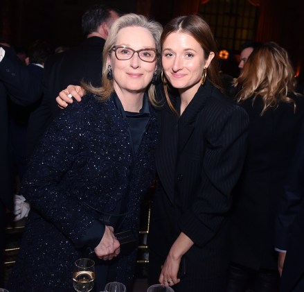Meryl Streep, Grace Gummer The National Board of Review Awards Gala, Inside, New York, ABD - 09 Ocak 2018