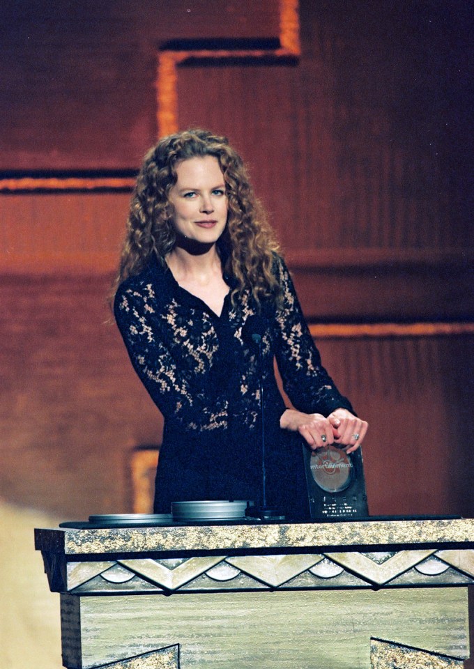 Nicole Kidman at 1996 Blockbuster Awards