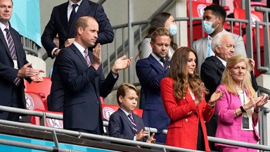 Prince William, Prince George and Kate Middleton