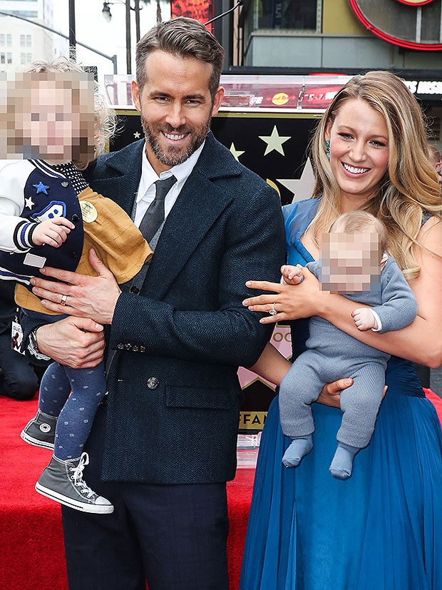 Blake Lively, Ryan Reynolds, James Reynolds, Inez Reynolds