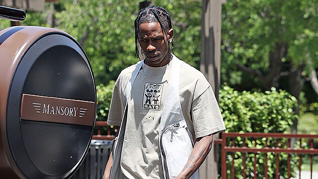 Travis Scott RUNS through a red light AND a stop sign while on the way to  pick up daughter Stormi