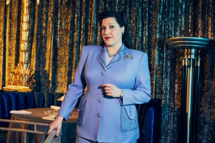 Pictured: Allison Tolman as Alma of the Paramount+ series WHY WOMEN KILL Photo Cr: Sarah Coulter/ ©2021 Paramount+, Inc. All Rights Reserved.
