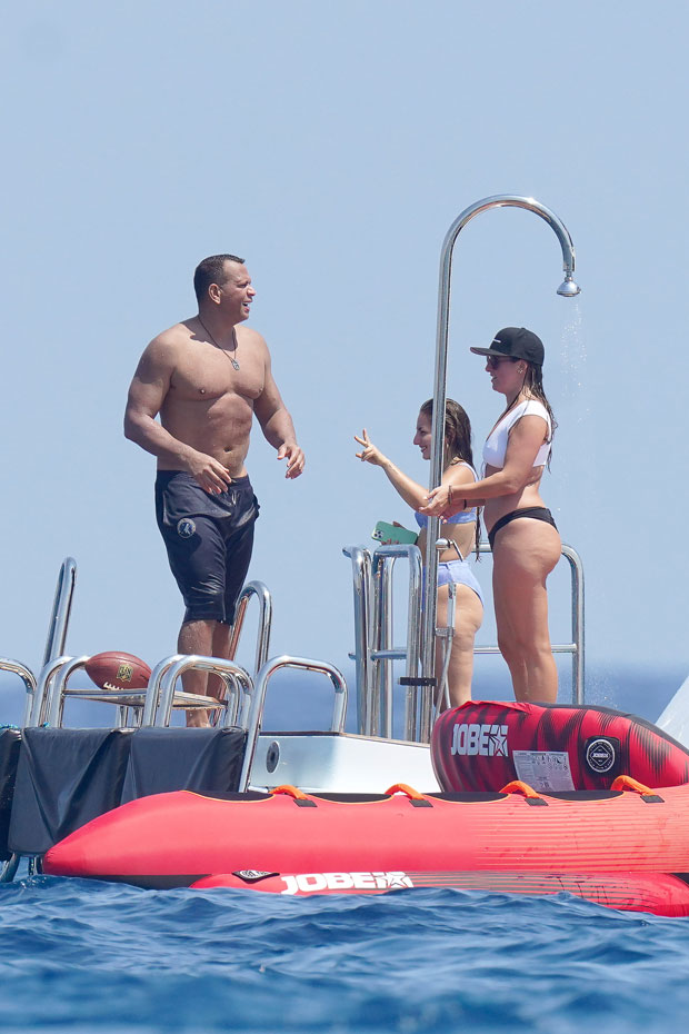 Alex Rodriguez in St. Tropez at Same Time As Jennifer Lopez