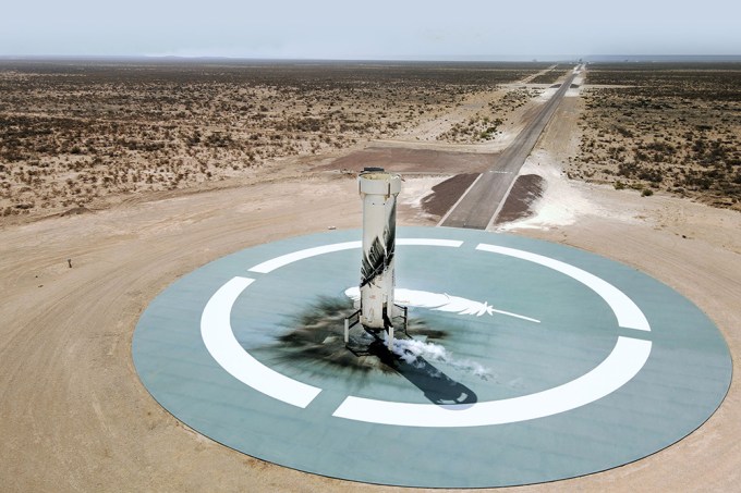 Blue Origin’s New Shepard Rocket (2021)