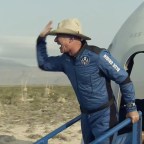 Jeff Bezos and New Shepard launch, Launch Site One, USA - 20 Jul 2021