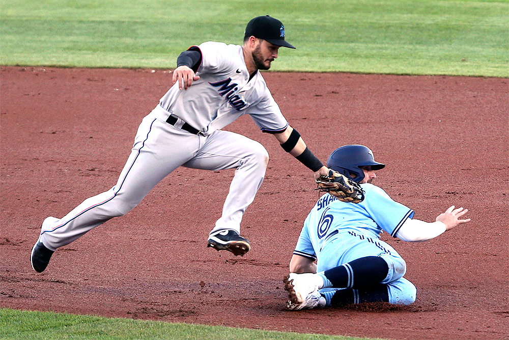 Marlins Blue Jays Baseball, Buffalo, United States - 12 Aug 2020