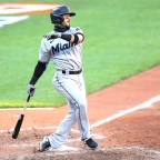 Marlins Alvarez Baseball, Baltimore, United States - 05 Aug 2020