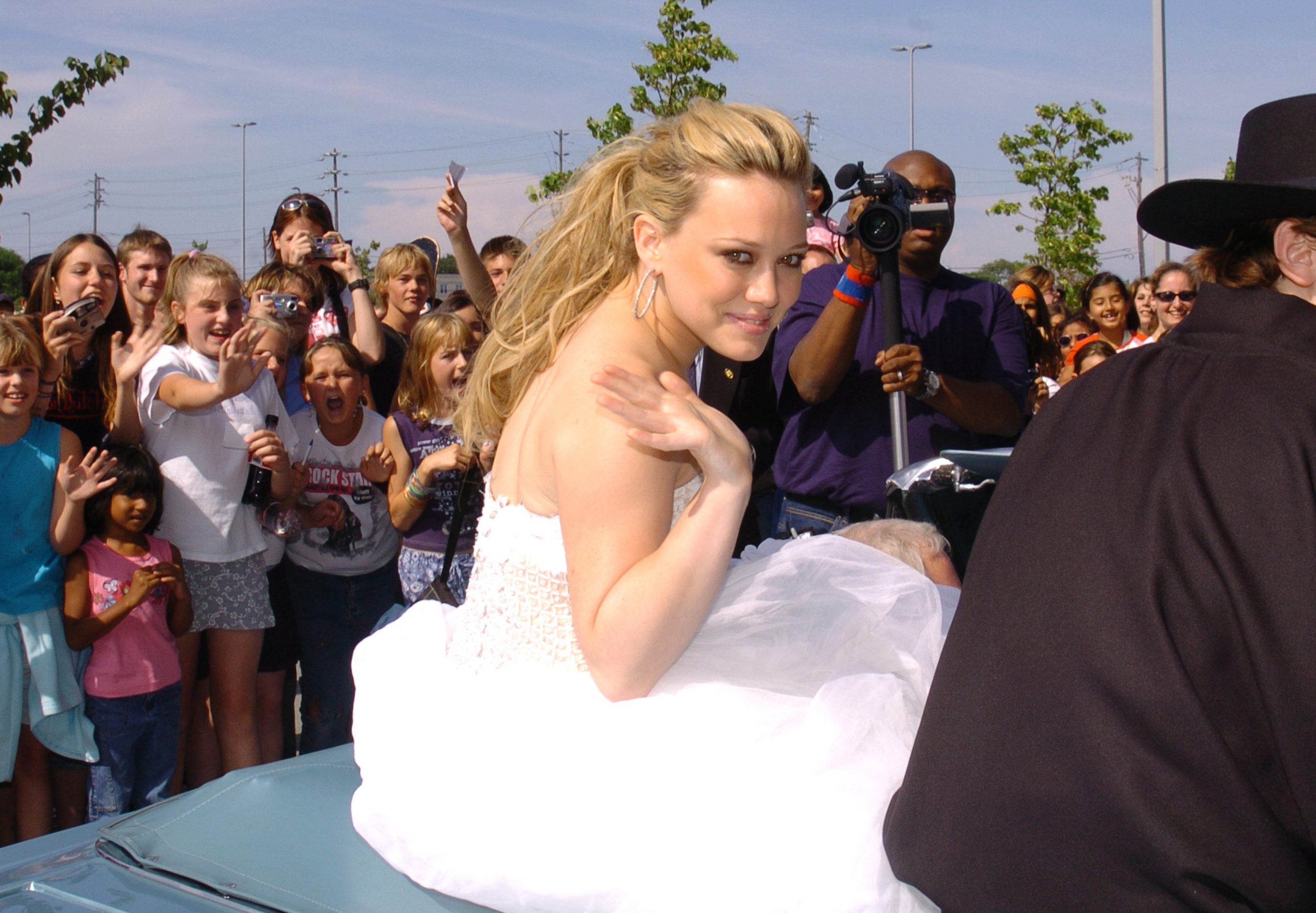 Hilary Duff during "A Cinderella Story" Benefit Screening for "Kids With a Cause" at Cineplex Odeon Queensway in Toronto, Ontario, Canada. (Photo by George Pimentel/WireImage)