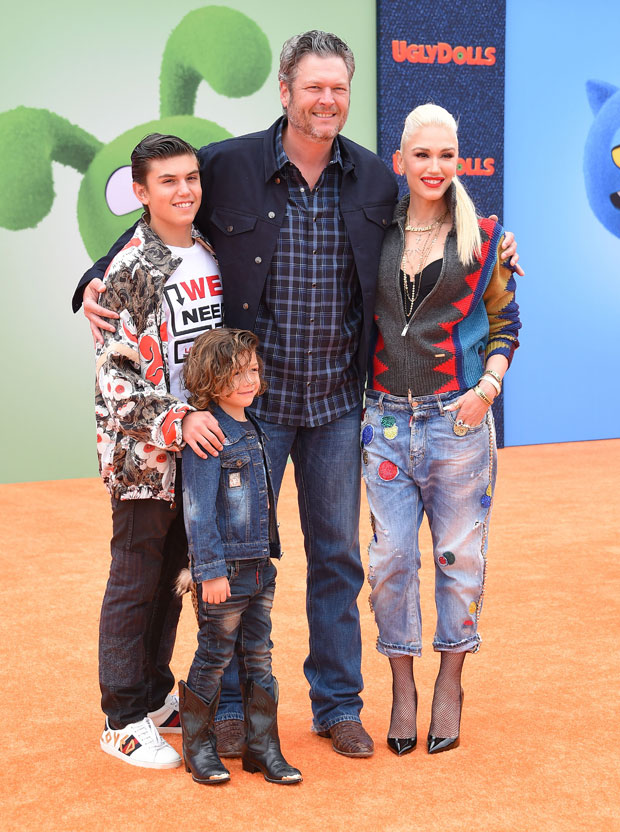 Gwen Stefani og Blake Shelton.