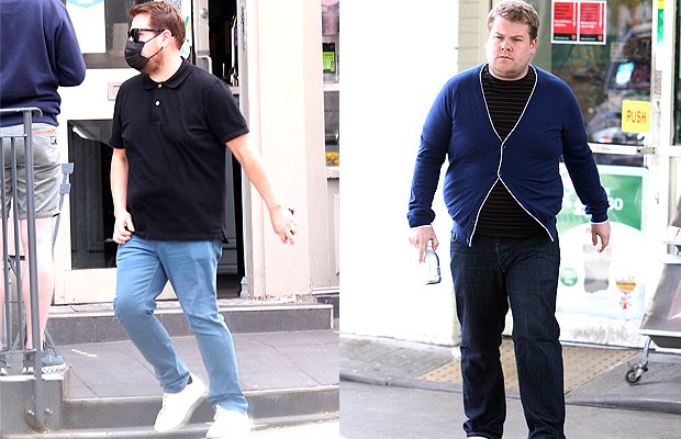 James Corden Proudly Shows Off His 35-Lb. Weight Loss While Out In London