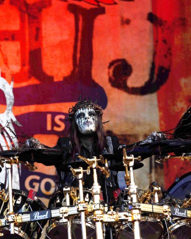 Editorial use only
Mandatory Credit: Photo by Rob Monk/Future/Shutterstock (1773027a)
Joey Jordison
Download 2009 - Slipknot