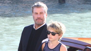 John Travolta and son Ben