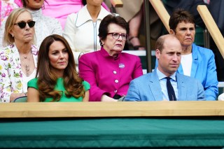 Catherine Duchess of Cambridge and Prince William in the Royal Box on Centre Court
Wimbledon Tennis Championships, Day 12, The All England Lawn Tennis and Croquet Club, London, UK - 10 Jul 2021