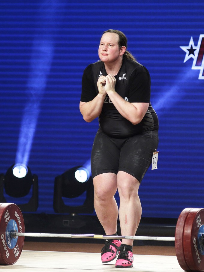 Laurel Hubbard At The Weightlifting World Championships (2017)