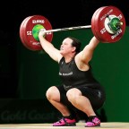 Commonwealth Games Weightlifting, Gold Coast, Australia - 09 Apr 2018