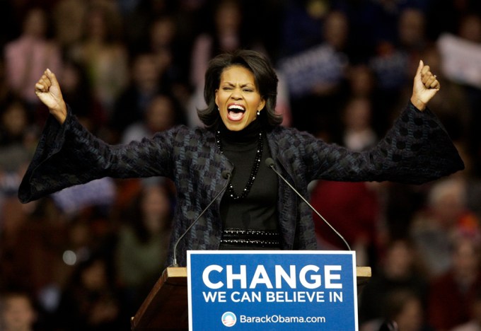 Michelle Obama On The Stump