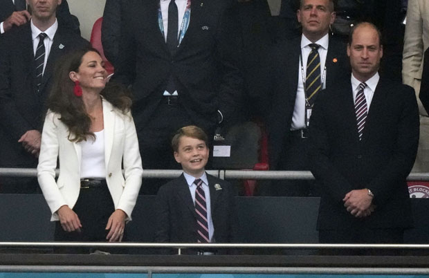 Prince George, Kate Middleton & Prince William