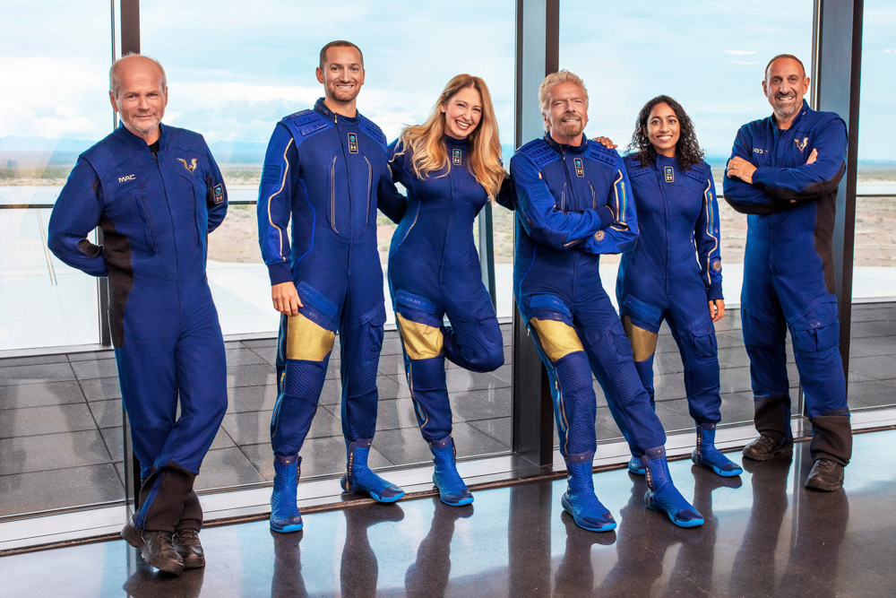 Richard Branson Prepares for Space Voyage Aboard Virgin Galactic's Unity22 Spaceship, Spaceport America, New Mexico, United States - 10 Jul 2021