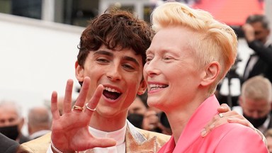 Timothee Chalamet Tilda Swinton