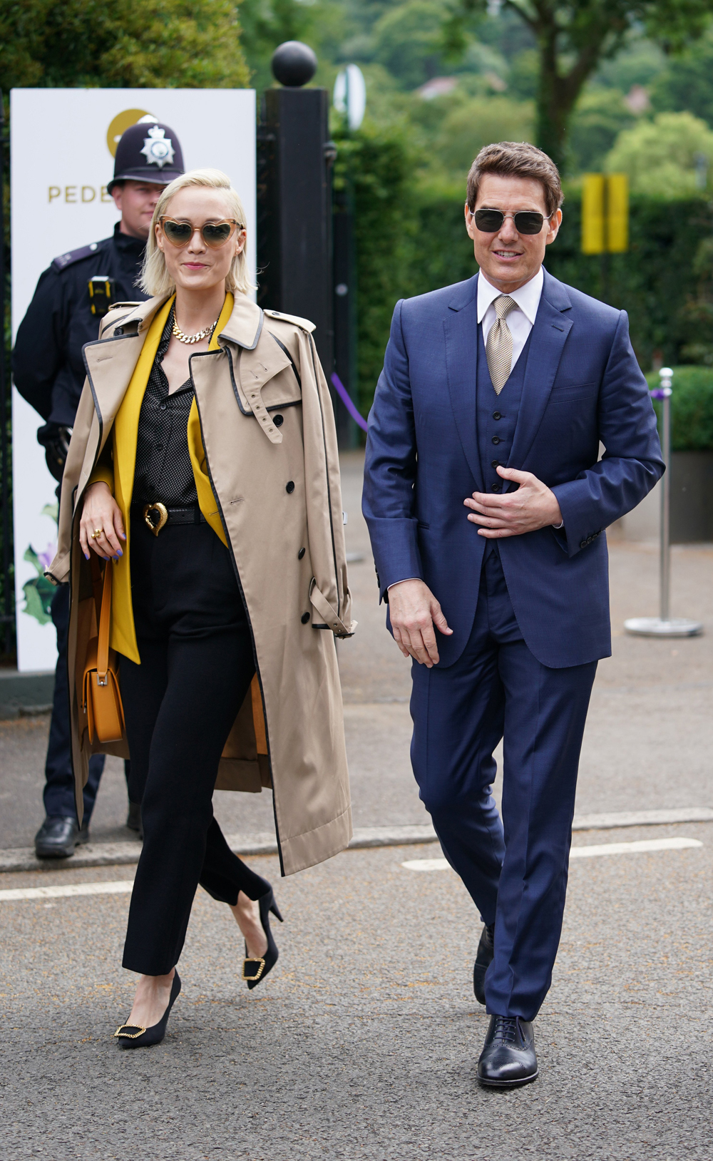 Tom Cruise attends Wimbledon