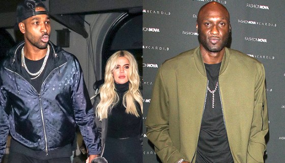 tristan thompson, khloe kardashian, lamar odom