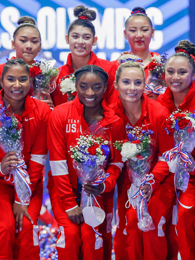 Tokyo Olympics Usa Gymnastics Team Meet The Woman Going For Gold Hollywood Life