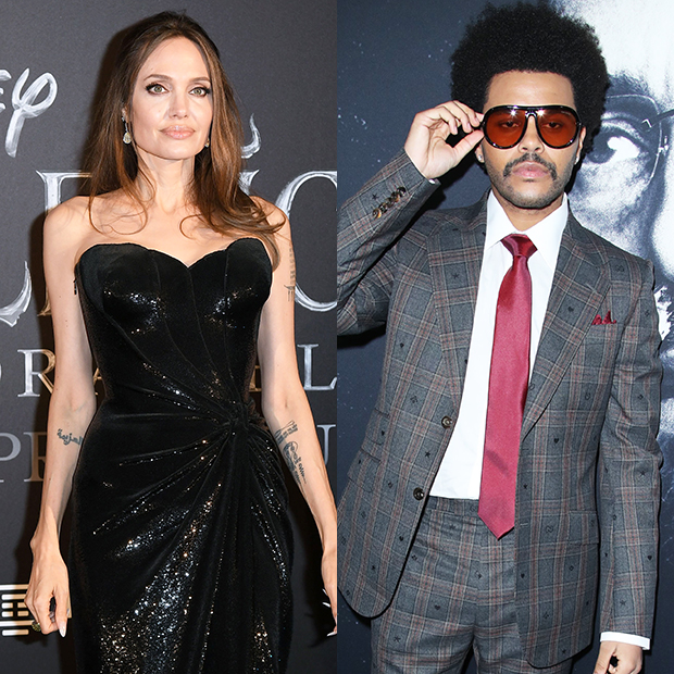 angelina jolie the weeknd