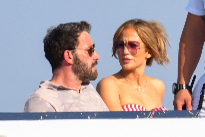 Jennifer Lopez & Ben Affleck In Italy