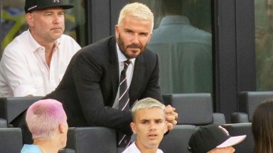 David Beckham & son Romeo