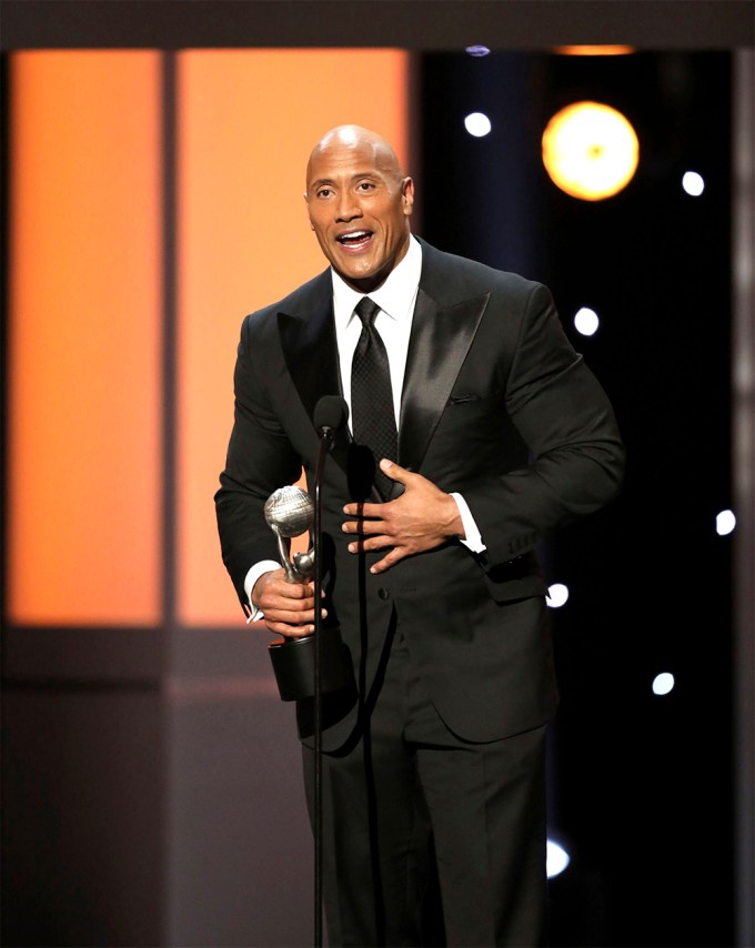 Dwayne ‘The Rock’ Johnson At The 2017 NAACP Image Awards