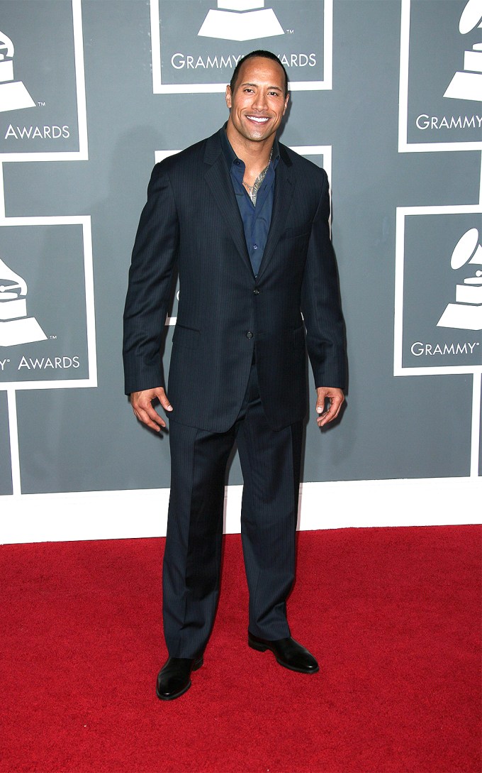 Dwayne ‘The Rock’ Johnson At The 2009 Grammys